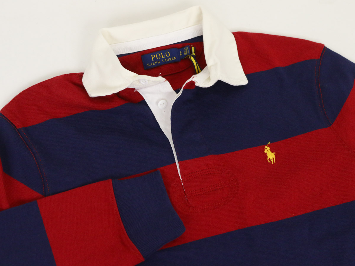 【楽天市場】ポロ ラルフローレン ボーダー 長袖 ラガーシャツ POLO Ralph Lauren Men's "ICONIC RUGBY