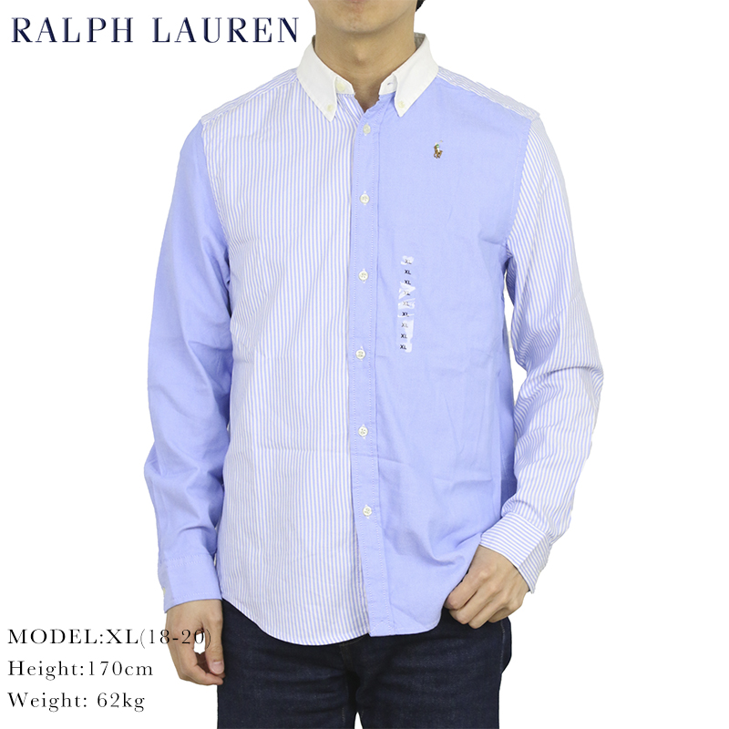 楽天市場 ポロ ラルフローレン ボーイズ ボタンダウン オックスフォード 長袖シャツ 無地 ワンポイント Polo Ralph Lauren Boy S L S Oxford B D Shirts Donuts ドーナッツ