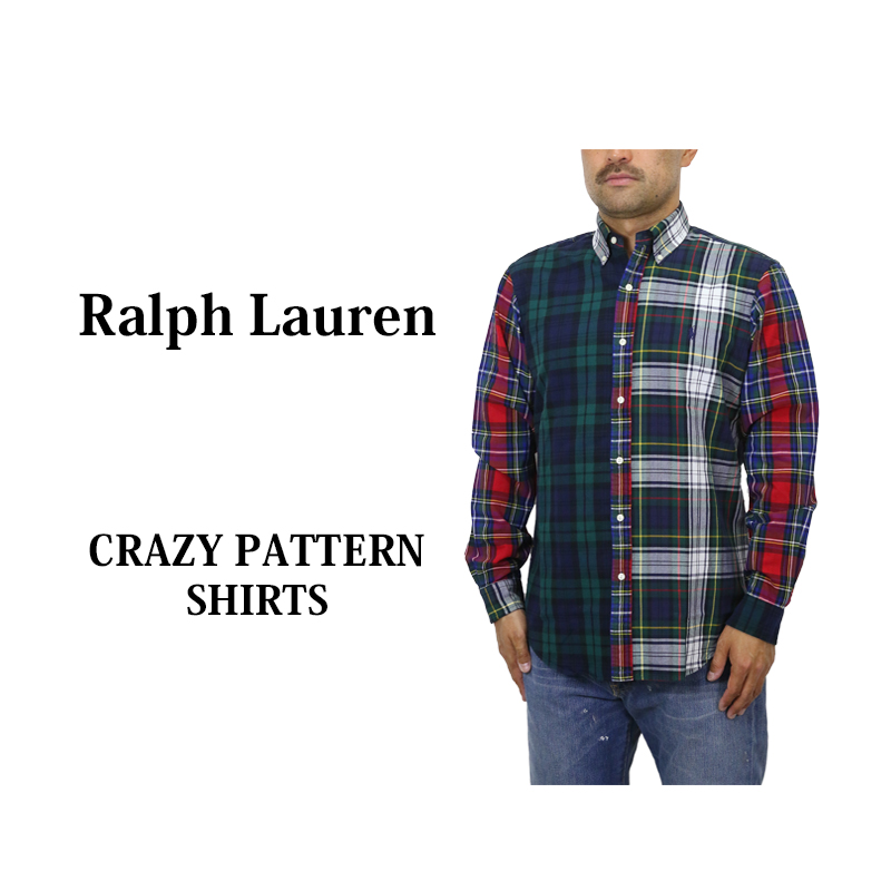 ポロラルフローレン THE BIG SHIRT 長袖シャツ ブラックウォッチ M 楽天市場】ポロ ラルフローレン メンズ スリムフィット ブラック