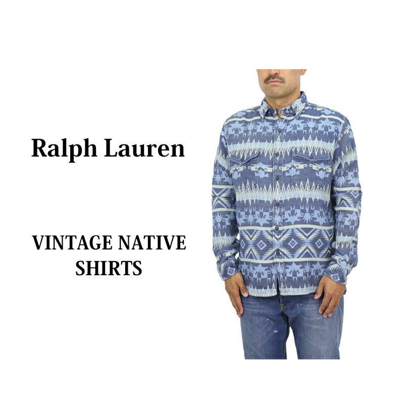 楽天市場】RRL ダブルアールエル ラルフローレン ネイティブ柄