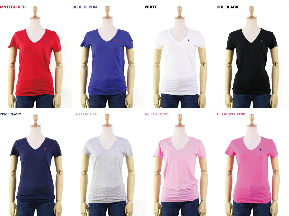 ralph lauren v neck t shirt womens