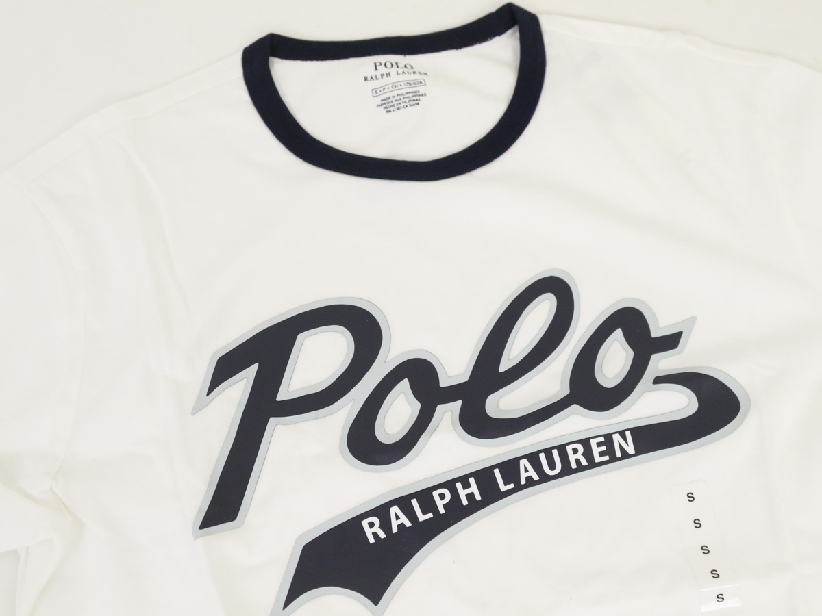【楽天市場】ポロ ラルフローレン ロゴプリント リンガー Tシャツ POLO Ralph Lauren Men's T-shirts (UPS