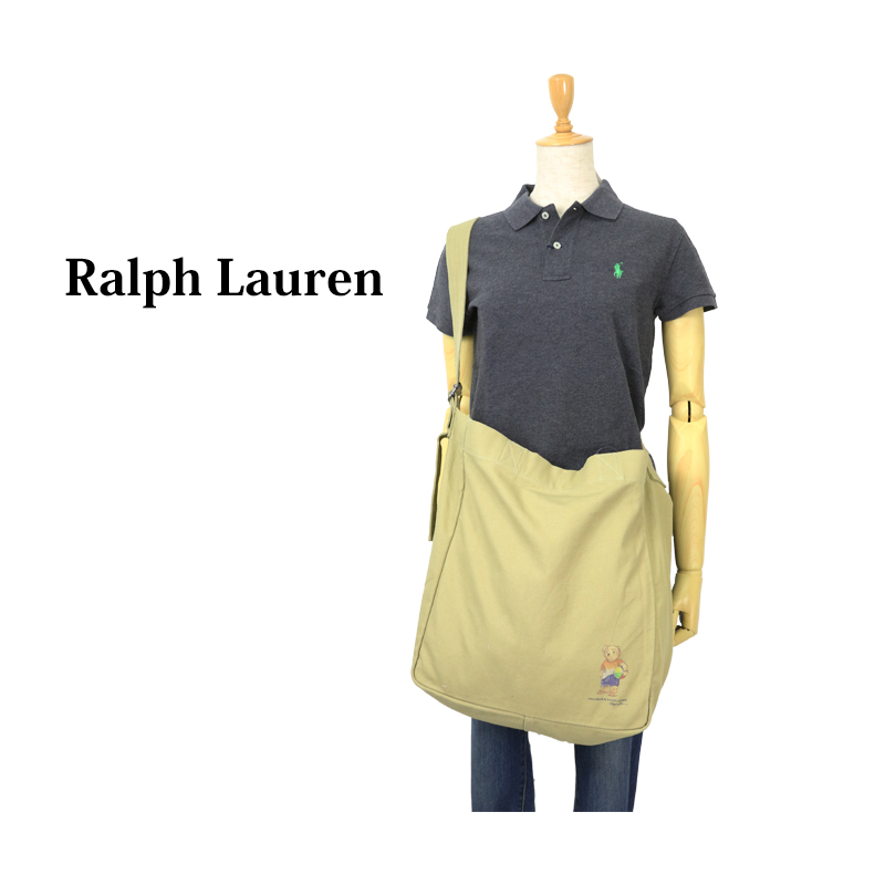 【Polo Ralph Lauren 】 ポロ プレイ トップハンドルバッグ Polo Ralph Lauren - レザートップハンドルバッグ をオンライン