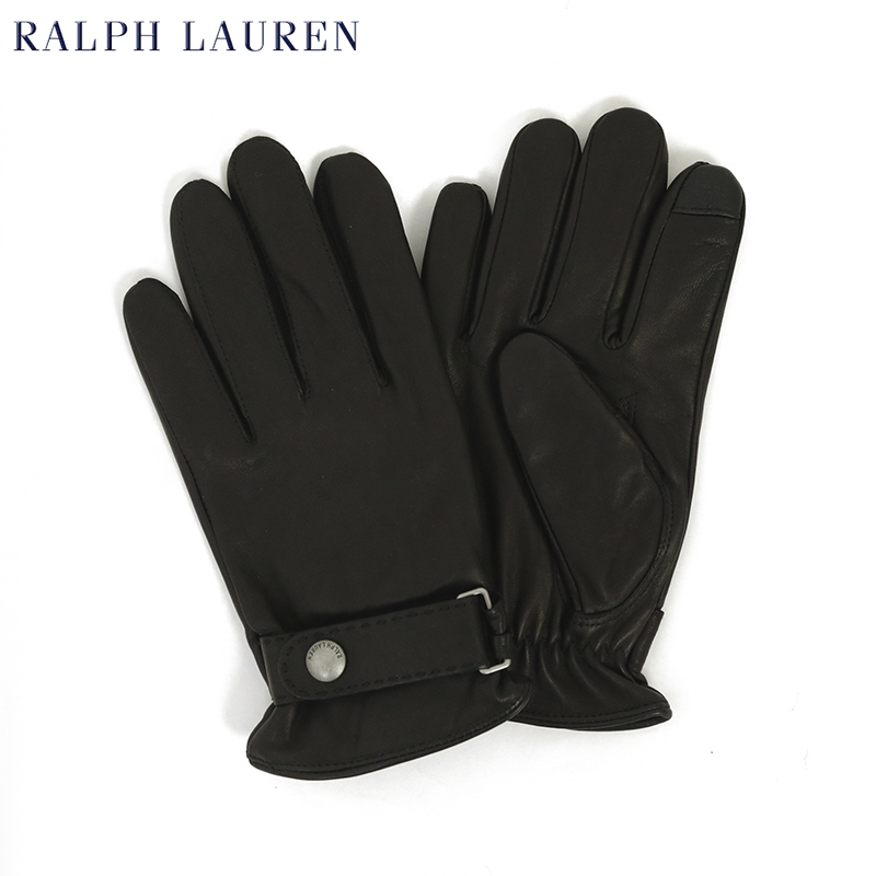 【楽天市場】ポロ ラルフローレン シンサレート タッチパネル対応のレザーグローブ 手袋 POLO Ralph Lauren The Touch