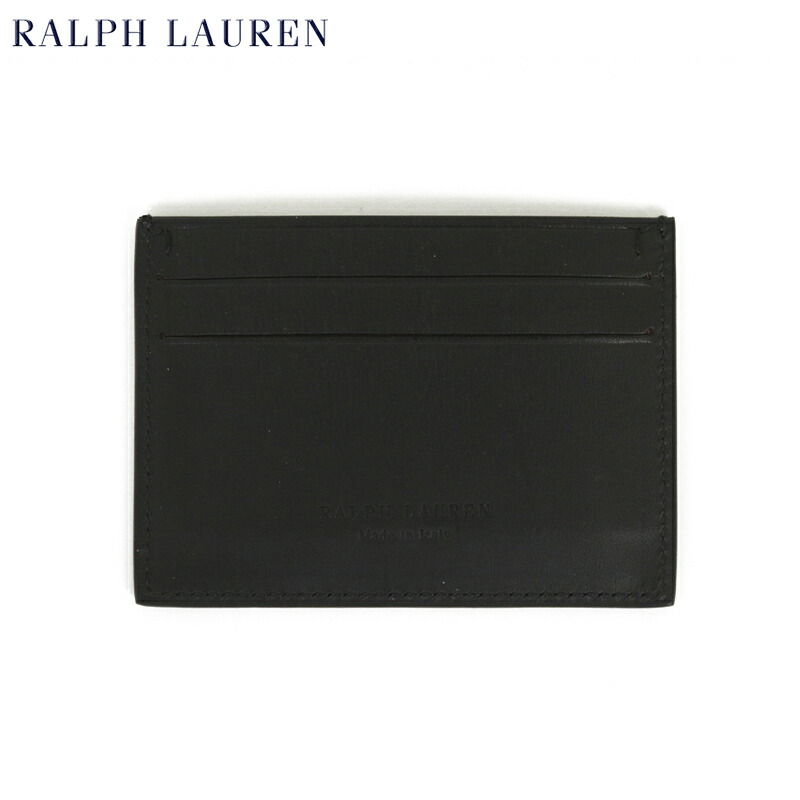 新品未使用☆RALPH LAUREN ラルフローレン☆カードケース 箱付き POLO RALPH LAUREN 名刺入れ メンズ ポロ ラルフローレン カード