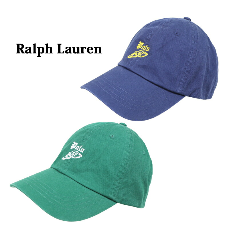楽天市場】ポロ ラルフローレン ウイングフット 刺繍 キャップ ハット