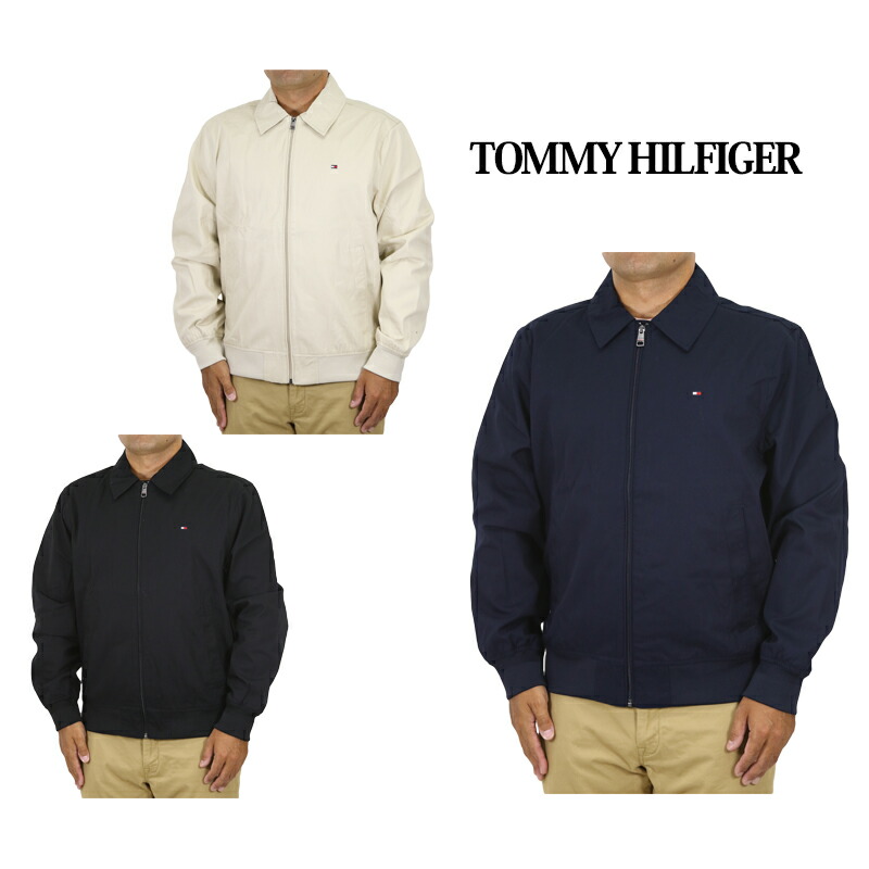 トミーヒルフィガー メンズ 綿織物 律動的な調子とっ始め 上衣 Tommy Hilfiger Men\u0027s Cotton Harrington Jacket US