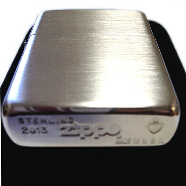 ZIPPO(ジッポー) ライター ローズ 純銀メタルコーナー 63250198