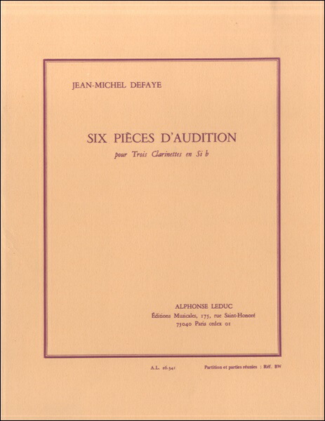 楽天市場】[楽譜] オーディションのための6つの小品(ドゥファイ