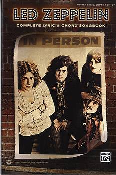 【楽天市場】楽譜 【取寄品】輸入 LED ZEPPELIN／COMPLETE LYRIC ＆ CHORD SONGBOOK【メール便を選択の ...