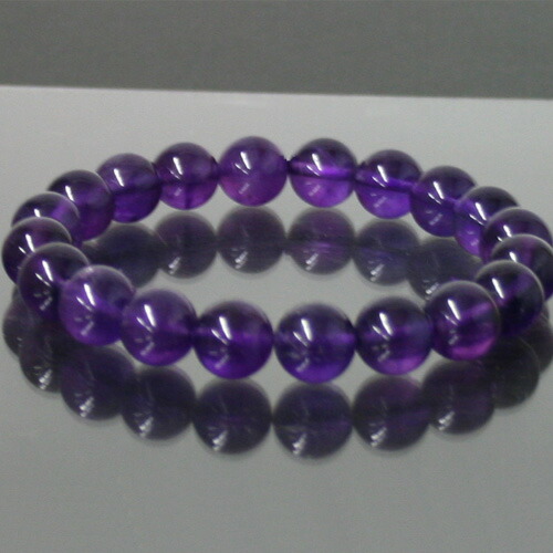 Ably Amethyst Bracelet Stone 10mm Ball Rakuten Amethyst Bracelet Stone 10mm Ball