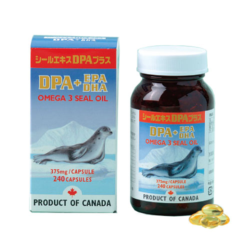 消印抽出エキスDPAつけ加える（240粒）海豹油 ゼロ3系脂肪酸 DPA EPA DHA カナダ産【全国貨物輸送無料】ably