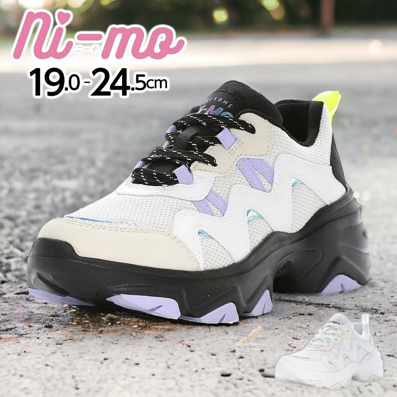 ニモ 楽天市場】ニーモ NI-MO 厚底スニーカー NM J126 Awesome ATZK
