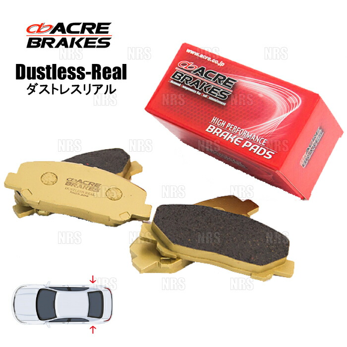 アクレ ブレーキパッド フォーミュラ800C 1台分set GT-R R35 07.12〜 Spec-V除く*カーボンセラミックブレーキ(NCCB)装着車は適合不可です。 F691/R692