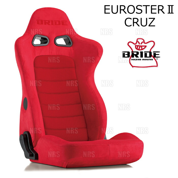 BRIDE ブリッド EUROSTERII EUROSTER2 CRUZ ユーロスター2 クルーズ レッドBE シートヒーター無 (E55BSN 75,081円