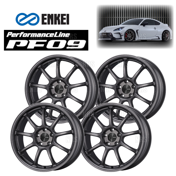楽天市場】ENKEI エンケイ PF06 (HSB ハイパーシルバー/ミドル