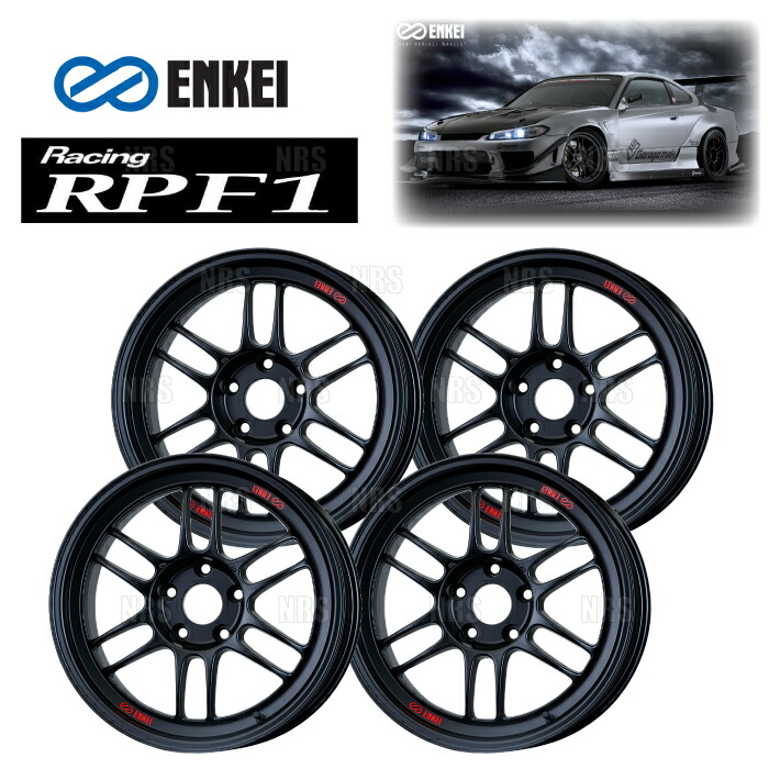 18インチ アルミホイール : エンケイRPF-1 4本セット 送料無料 4本SET ENKEI エンケイ レーシング RPF1 18inch 9.5J +