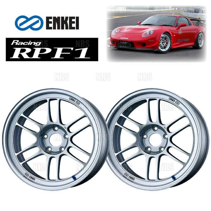 楽天市場】ENKEI エンケイ RPF1 (シルバー/リアフェイス) 9.0J x