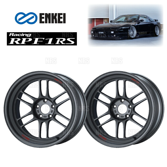 ENKEI エンケイ RPF1RS (マットダークガンメタリック/リアフェイス) 8.0J x 15インチ +28 PCD100 4穴 2本セット (RPF1RS-B001-MDG-2S｜エービーエムストア 40,126円