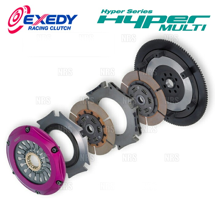 EXEDY エクセディ Hyper MULTI ハイパーマルチ (トリプル/プル) RX-7 FD3S 13B-REW (ZM023SR