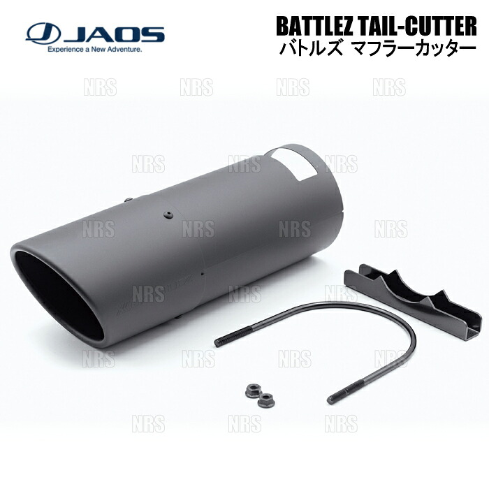 JAOS ジャオス BATTLEZ バトルズ マフラーカッター MCブラック TYPE-A ランドクルーザー300 VJA300W 21/8～ (B720141
