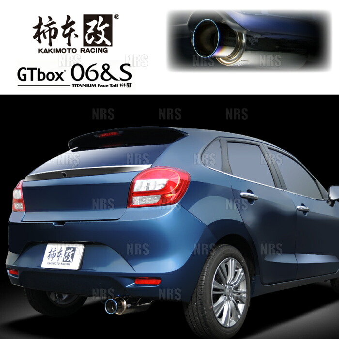 柿本改 カキモト GT box 06＆S バレーノ WB42S K10C 2016/5～2020/7 FF車 6AT (S44349