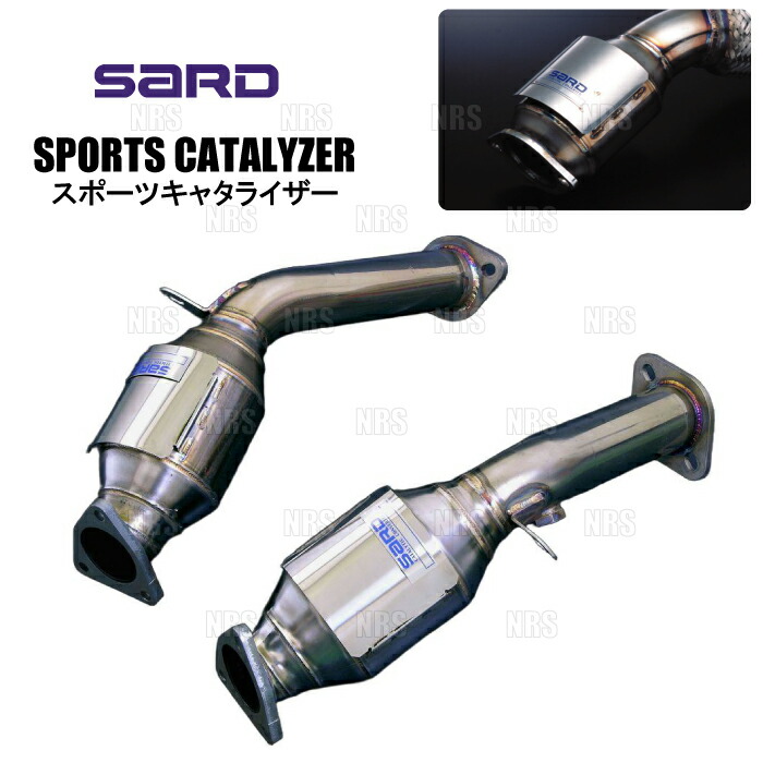 SARD サード スポーツキャタライザー フーガ Y50/PY50 VQ35DE H16/10～H19/12 5AT (89017/G