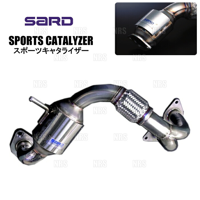 SARD サード スポーツキャタライザー MR-S ZZW30 1ZZ-FE H12/8～H14/8 5MT (89023/G