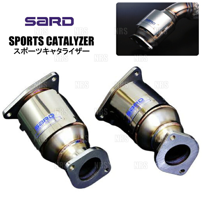 SARD サード スポーツキャタライザー セルシオ UCF30 3UZ-FE H12/8～H15/7 5AT (89038/G