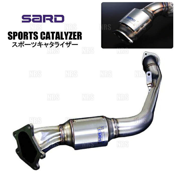 SARD サード スポーツキャタライザー インプレッサ WRX STI GDB EJ20 H14/11～H16/6 6MT (89043/G