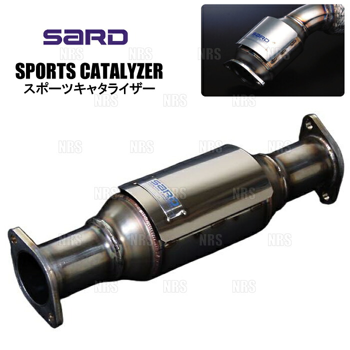 SARD サード スポーツキャタライザー ランサーエボリューション5 CP9A 4G63 H10/1～H11/1 5MT (89050/G