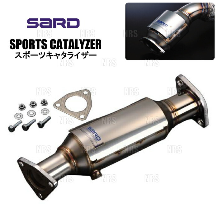 SARD サード スポーツキャタライザー S2000 AP2 F22C H17/10～H21/6 6MT (89068/G