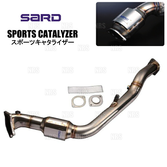 SARD サード スポーツキャタライザー インプレッサ WRX STI GVB EJ20 H22/7～ 6MT (89403/G
