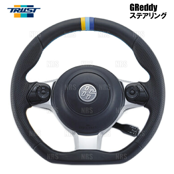 Greddy ステアリング　JDM ドリフト　ドレスアップ DRM(DAYTONA REST&MOD) │ Forged Carbon × Leather Steering
