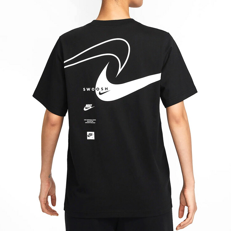 新品タグ付き L/XLサイズ選択可 白/黒 2018モデル ナイキ ビッグスウッシュ Tシャツ プラクティスショーツ セットアップ デッドストック 2605640639.jpg?1749449081