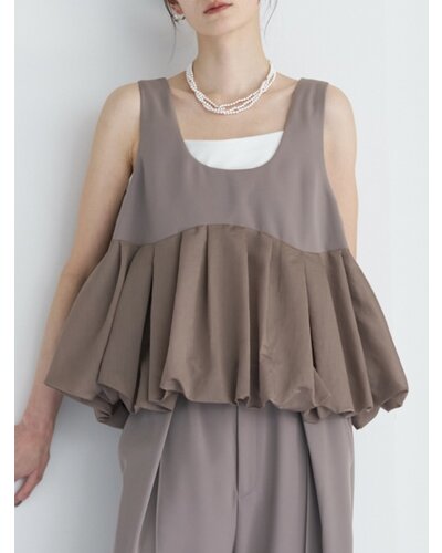 【CHIGNON】2WAYバルーンビスチェ[1263-624MK]