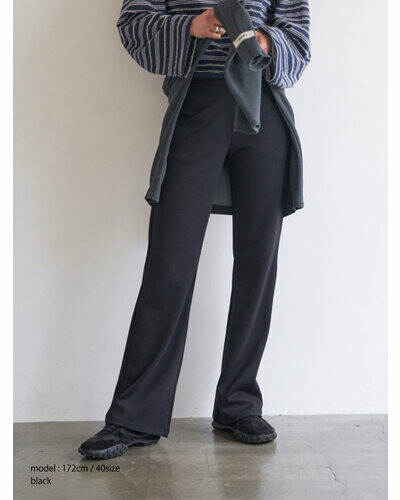 【YENN】W JERSEY FLARE PT[Y263-31081]