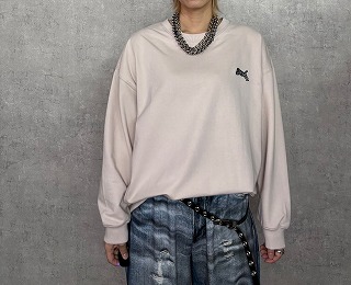 【TRANOI.】TORA EMBLEM SWEAT 214J213