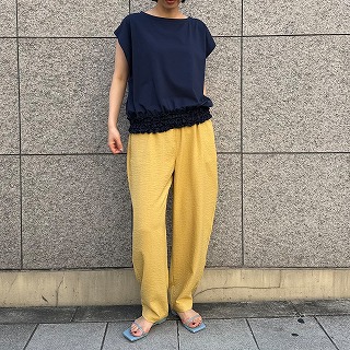【 Anna Kerry(アンナケリー)】リネンライクペグトップパンツ（NO.85262607）