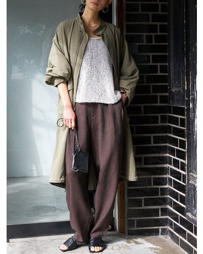 【YENN】GLOSSY CURVY PT[Y263-32095]｜Aboutir