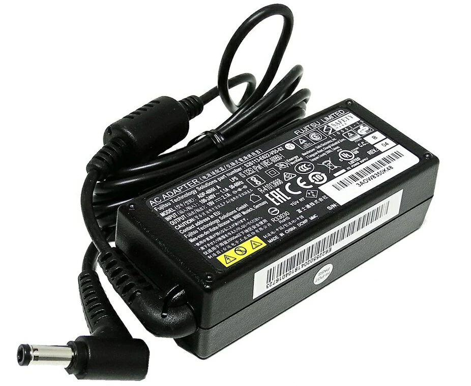 楽天市場】富士通 純正 65W ACアダプター 19V 3.42A FMV-AC332A
