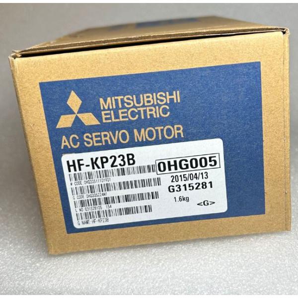【新品★貨物輸送無料】MITSUBISHI 三菱電機 ACサーボ原動機 HF-KP23B【６ヶ月引き受ける】