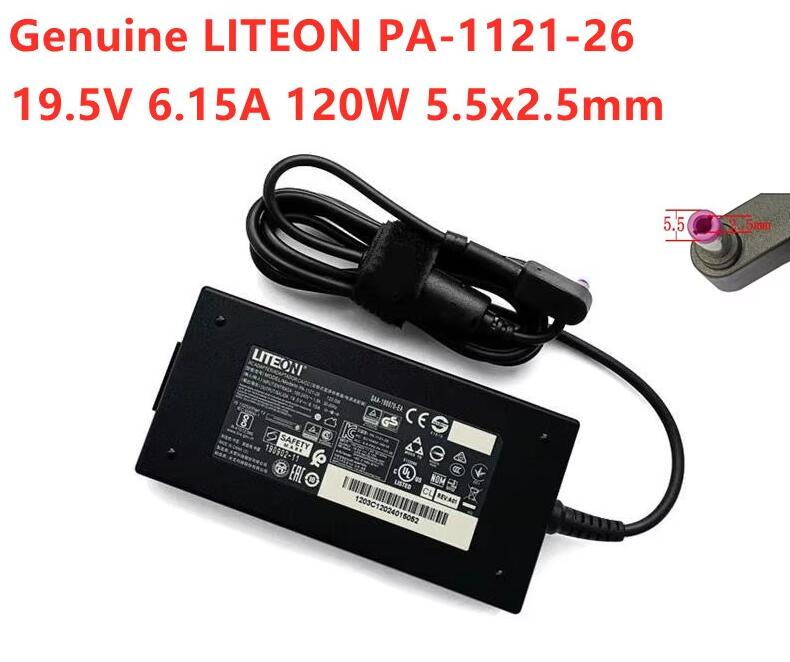 Alimentation chargeur Pour Toshiba Liteon PA-1121-04 AC 120W 19V 6,3A