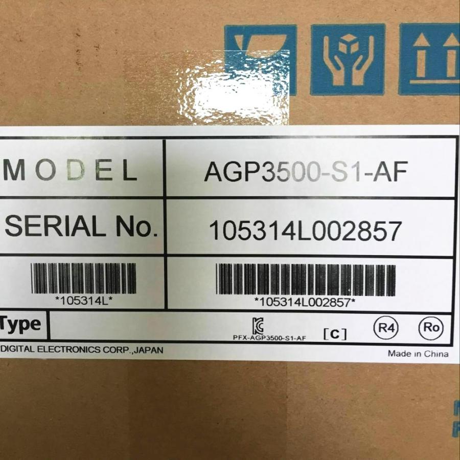 【新品★貨物輸送無料】Proface AGP3500-S1-AF 見せびらかす器 タッチパネル 【６ヶ月引き受ける】