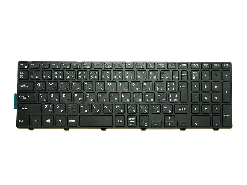 DELL Inspiron 15-3000 15-5000 15-7000 17-5000 / Vostro 15 3000 （3546/3549/3558/3559）シリーズ 用日本語キーボード