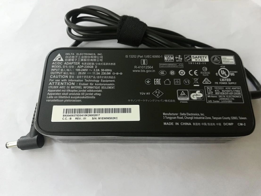 純正新品 DELTA ADP-230GB D 20V11.5A ACアダプター