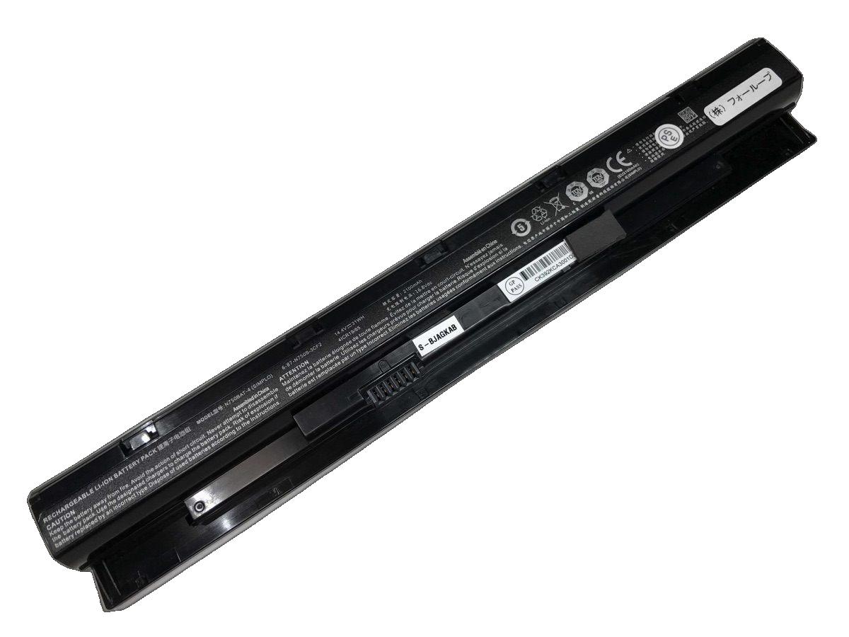 【純正】6-87-n750s-31c00 14.4V 31Wh clevo ノート PC ノートパソコン 純正 交換バッテリー|3am Studio
