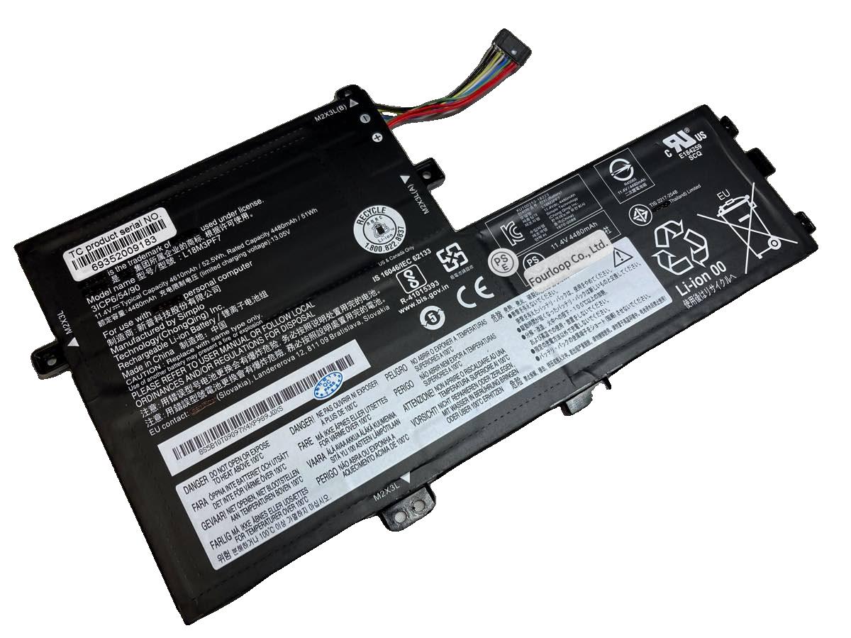【完全無欠】L18c3pf7 11.4V 52.5Wh lenovo 万覚え帳 マイコン 万覚え帳マイコン 完全無欠 取り替えっこ蓄電池