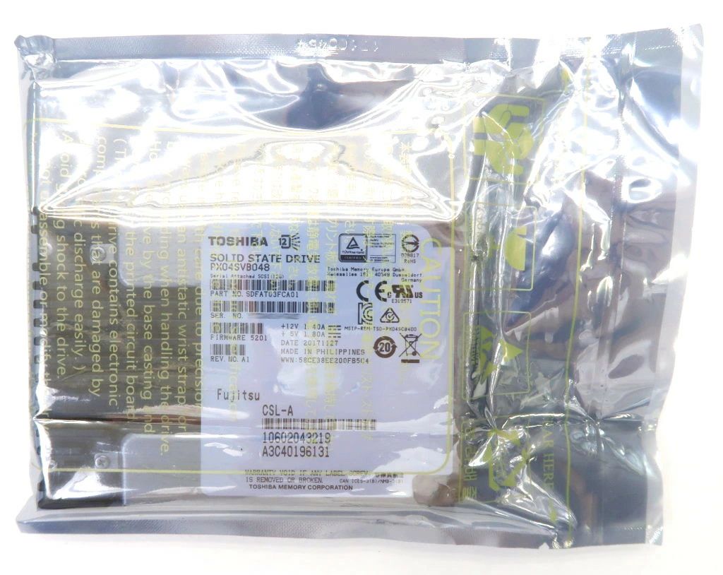 TOSHIBA 新品未開封 PX04SVB048 480GB MLC SSD 2.5インチ SAS3.0 12Gb/s 3DWPD 高耐久 【新品】【20180731】