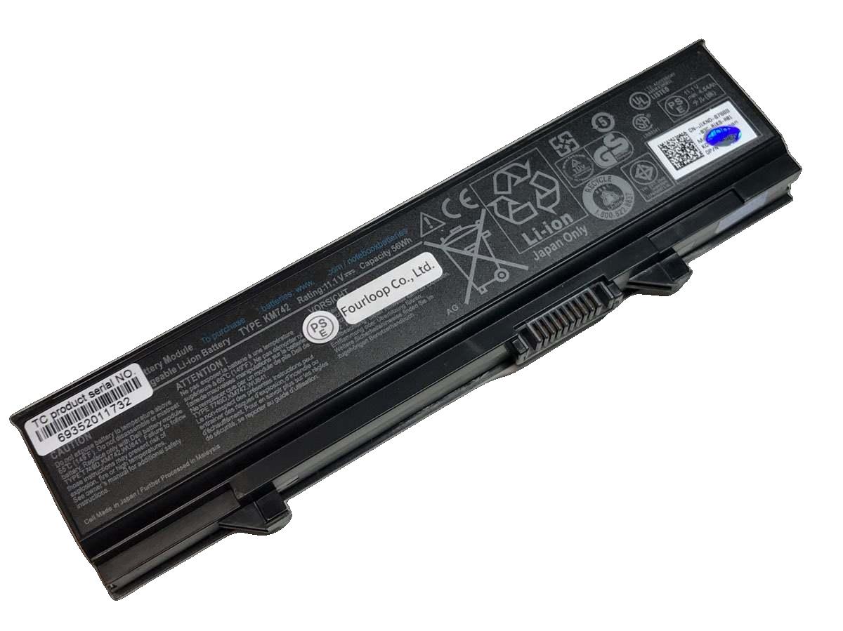 【純正】Km742 11.1V 56Wh DELL デル ノート PC ノートパソコン 純正 交換バッテリー｜3am Studio
